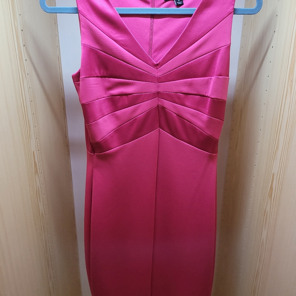 Collection Dress Barn Fuchsia Cocktail Sheath Dress